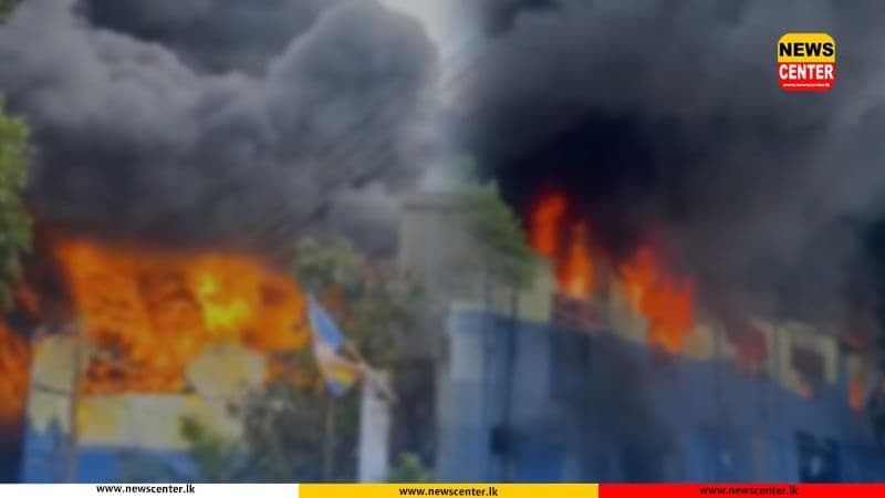 Fire breaks out at factory in Katuwana Industrial Zone