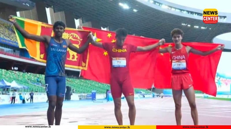 රිදී පදක්කමකට හිමිකම් කියමින්, වසර 26 ක් පැරණි ශ්රී ලංකා වාර්තාව අලුත් කළ අයෝමාල් අකලංක